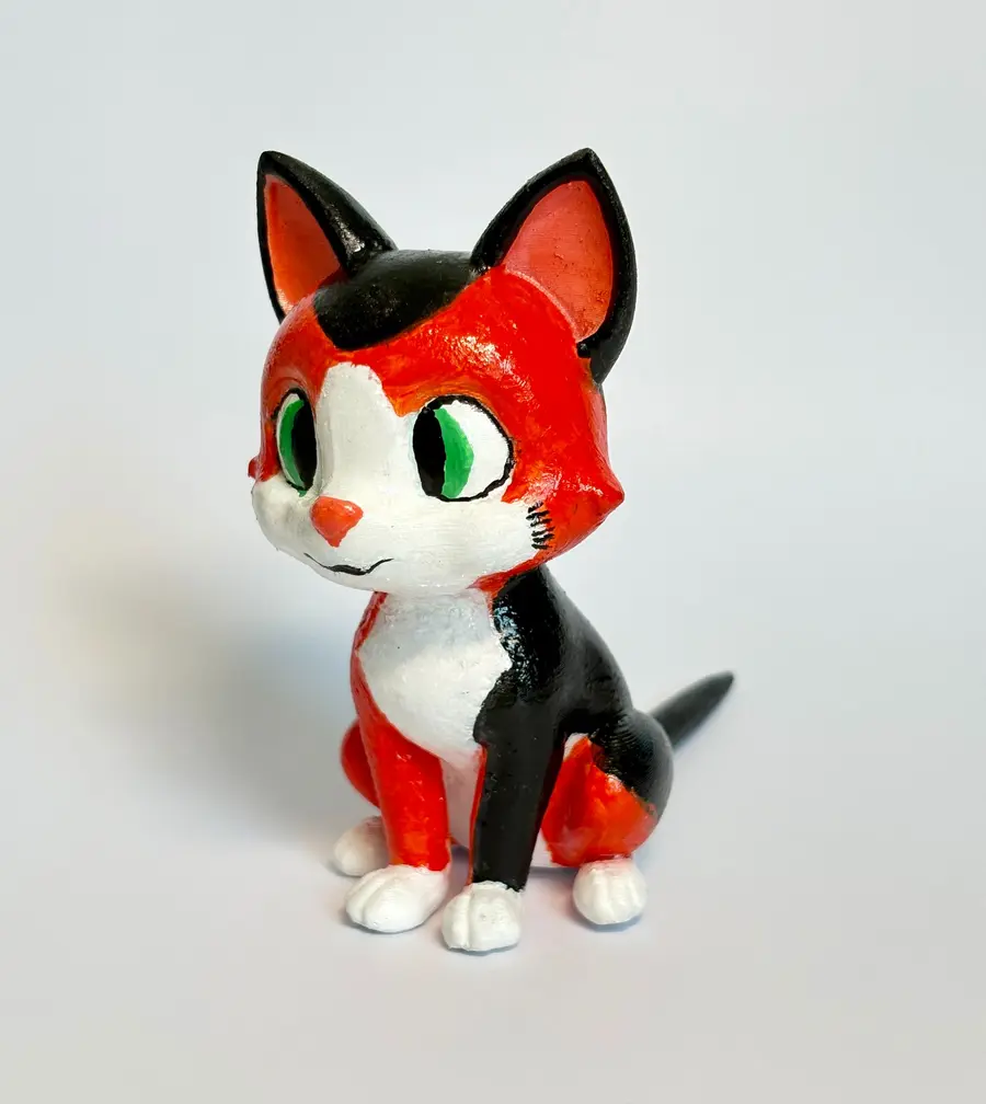 Petite figurine de chat